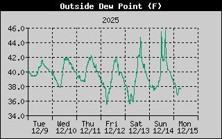 Outside Dewpoint History